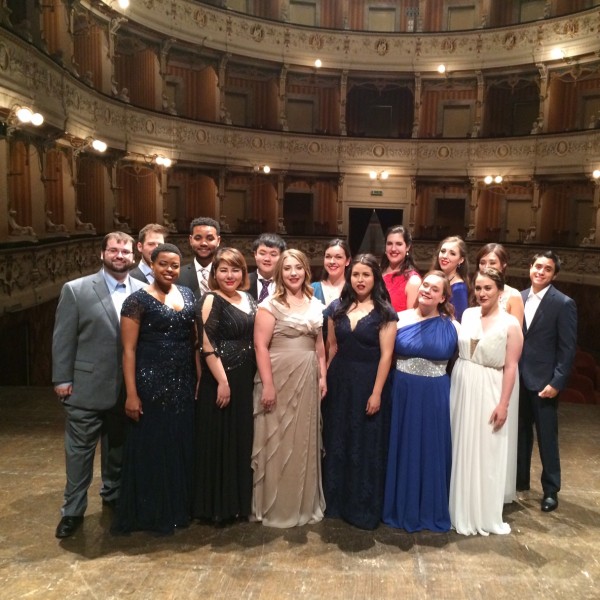 Opera in Concert in Italy 2016 performs in Cagli Theater
